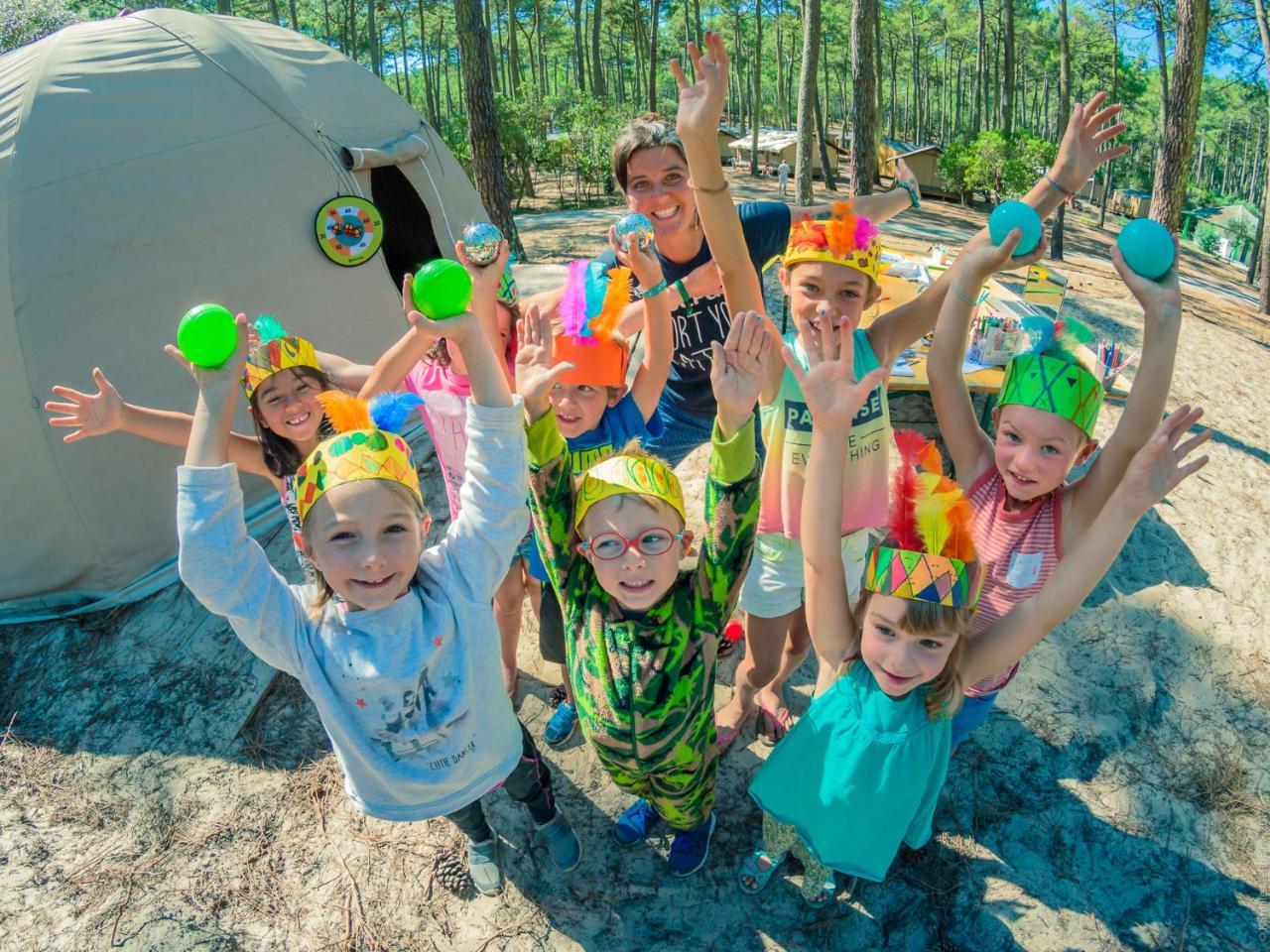 Wellness Sport Camping - La Dune Bleue Carcans Exteriör bild